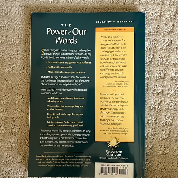 Power of our Words book. - Picture 2 of 2